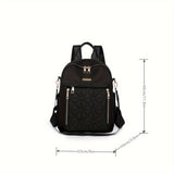Quilted Convertible Backpack Purse, Anti-Theft Two-Way Daypack, Women's Travel & School Bag