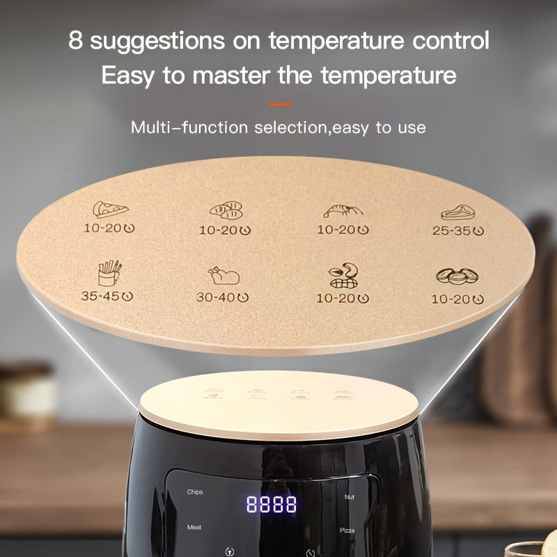 Air Fryer, Fully Automatic Multi-functional Touch Screen, Large Capacity French Fries Machine