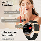 Smart Watches For Women, Answer/Make Calls, 1.39" Smartwatch, 120+ Sports Mode, Pedometer, For Android And IOS, Holiday Gift Idea, For St. Patrick's Day, School Season, Girl's Day