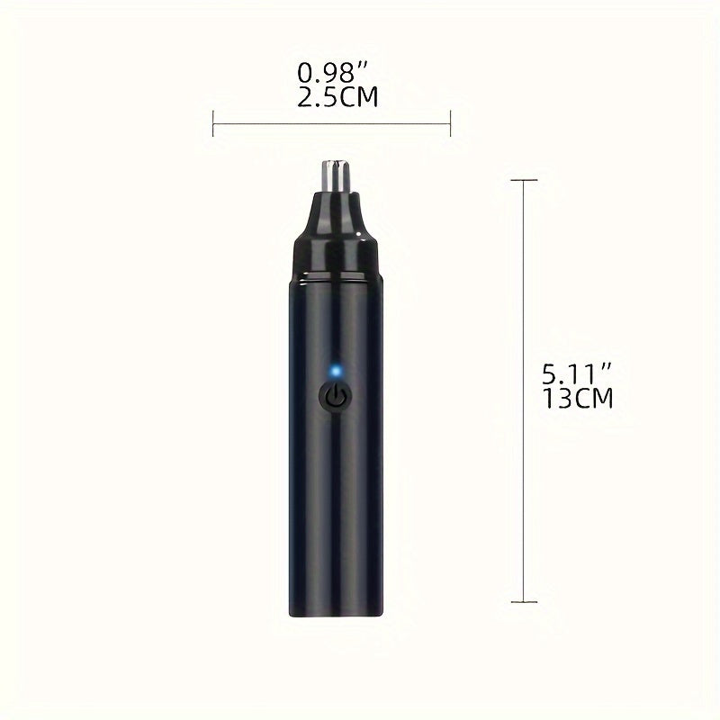 Men's Ear And Nose Trimmer USB Rechargeable Electric Nose Hair Trimmer Suitable For Women - Painless Eyebrow And Facial Hair Removal Nose Trimmer