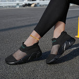 Women's Wear Resistant And Non-slip Running Shoes, Breathable And Comfortable Sock Shoes