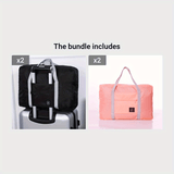 Ultimate Travel Storage Tote Bag - Ultra-Compact & Durable, Foldable Large Capacity Organizer - Portable, Airplane Friendly Luggage Solution - The Perfect Birthday, Easter, or Romantic Gift for Boyfriend, Girlfriend