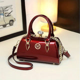 Elegant Water-Resistant Handbag – Chic Solid Color with Tassel, Adjustable Strap & Secure Buckle, Polyester Lined