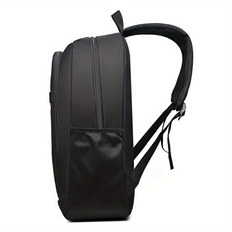 School Bag Male Junior High School Campus Simple Korean Version Of Fashionable Backpack Leisure Backpack Male Computer Bag [Zipper Direction Random]