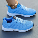 Comfortable Fabric Upper Summer Running Shoes for Women - Lightweight, Stabilizing, and Breathable - Perfect for Jogging, Tennis, and Everyday Wear