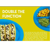 1pc/4pcs, Fiesta Serving Plates/Trays Set With Stand Up Holder For Soft And Hard Shell Tacos, Plastic, Use For Taco Nights And Bar, Microwave Safe