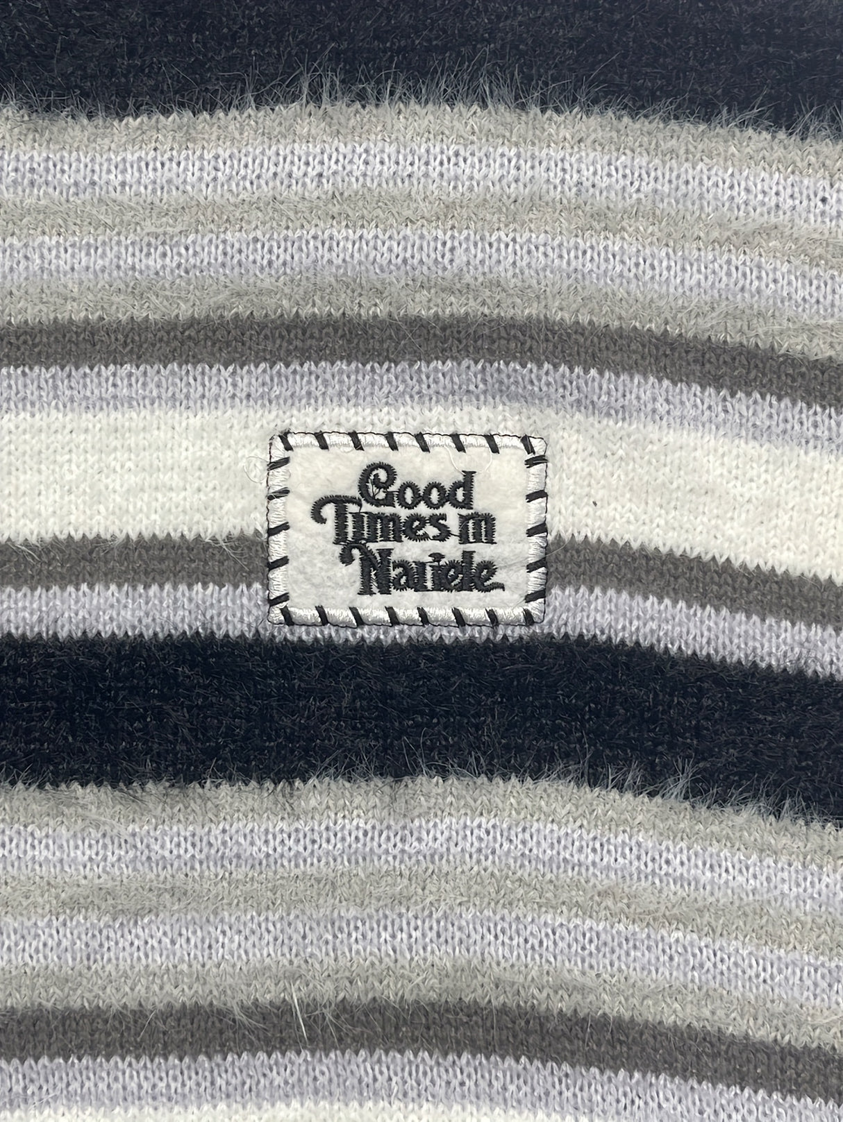 Cozy Striped Knit Sweater for Men - Casual Loose Fit, Color Block Design, Perfect for Fall/Winter