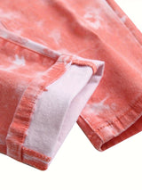 Mens Printed Jeans - Premium Jeans for Men Slim Fit - Skinny Stretch Denim Printed Pants for Men