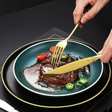 20/30pcs Vintage Baroque Style  Silverware Set, Elegant Dinnerware for Weddings, Restaurants, and Home Dining