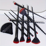 Professional Makeup Brush Set, 10pcs Full Face Eye Makeup Brush Set For Beginners, Complete Cosmetic Tools With 2pcs Makeup Puff Blender
