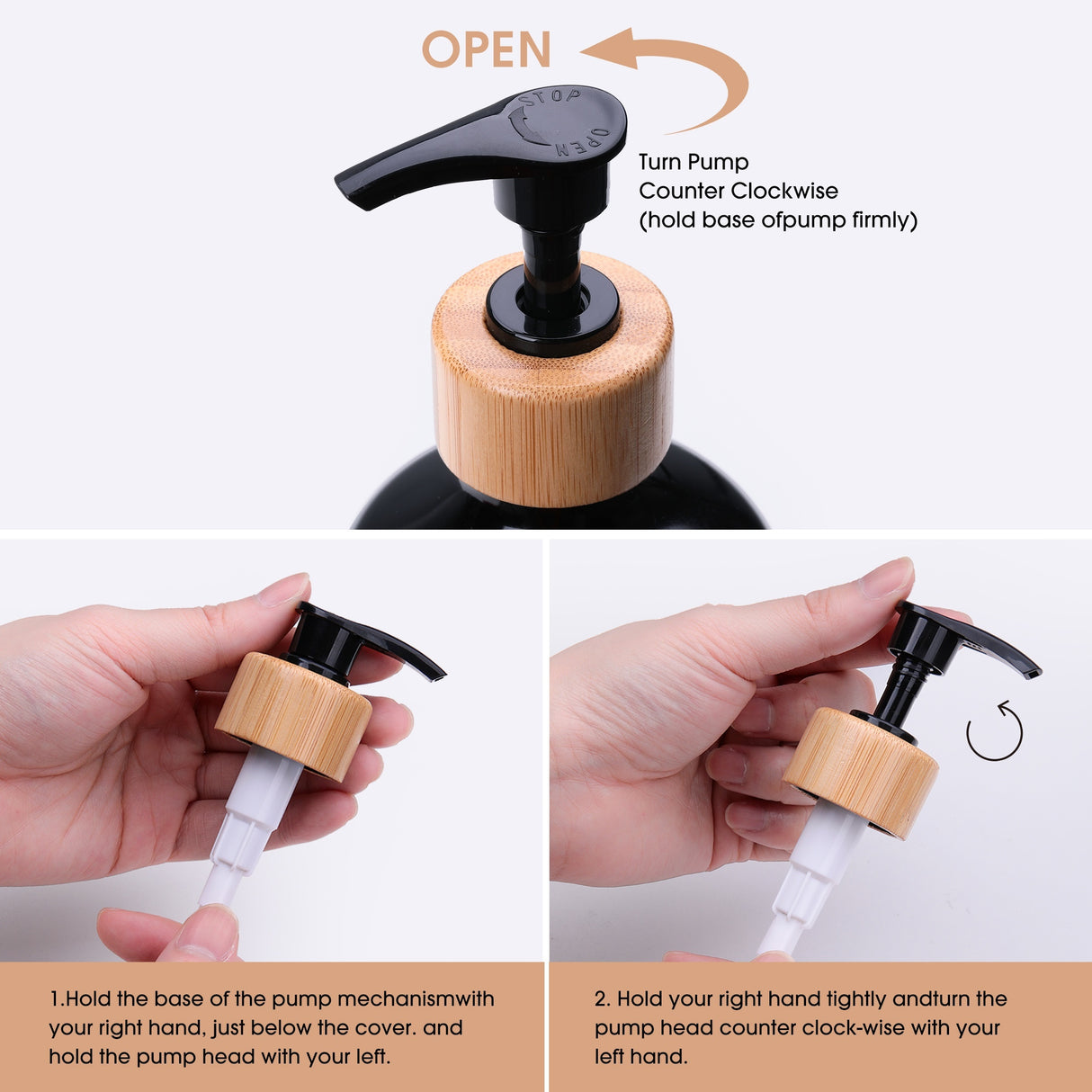 2pcs Soap Dispenser Set, Countertop Lotion Bottle, Bathroom Hand Soap Dispenser, Refillable Empty Bottle For Hand And Dish Soap, Bathroom Accessories, Home Decor