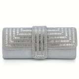 Rhinestone Evening Clutch Women Fashion Envelope Bag Prom Luxury Purse Sparkling Crystal Handbag Cocktail Party Handbag