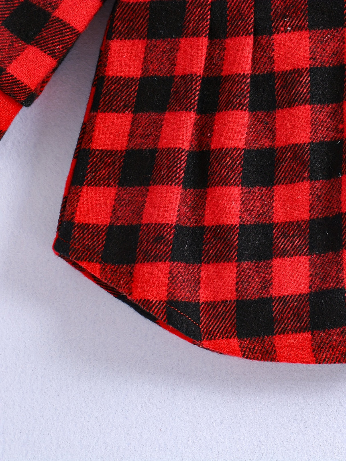 Vintage Style, Plaid Long Sleeve Button Front Shirt Kids Clothes Spring Fall