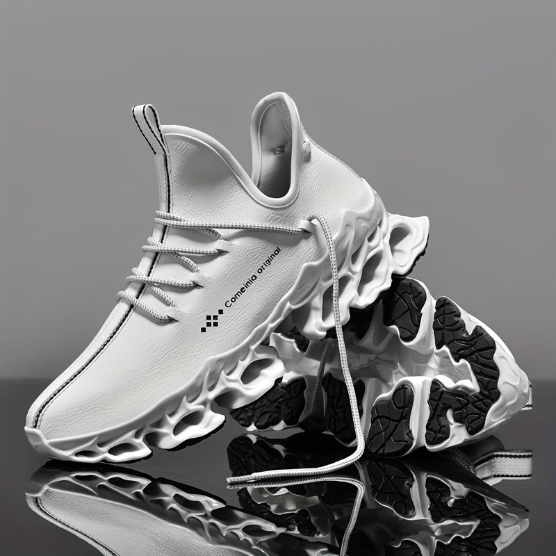 [Men's Lightweight Shock Absorption Shoes] Lightweight Shock Absorption Running Shoes for Men - Non-Slip Athletic Sneakers for Jogging, Tennis, Gym, and Walking