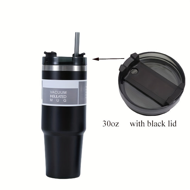 20oz/30oz Vacuum Insulation Mug With Lid And Straw, 304 Stainless Steel Vacuum Insulation Cup, Coffee Cup, Safe For Dishwasher Eid Al-Adha Mubarak