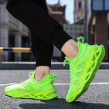 Men Women Running Shoes Lightweight Breathable Walking Sneakers Athletic Tennis Sport Gym Fashion