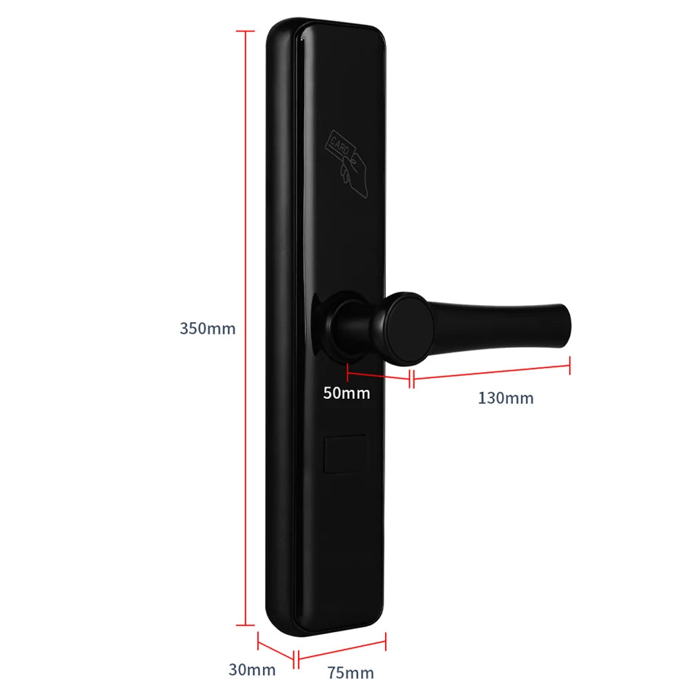 Smart Hotel Handle Lock Fingerprint Bluetooth Commercial Access Control Password RFID 13.56MHz TTLock Electronic digitalsecurity
