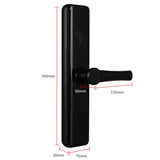 Smart Hotel Handle Lock Fingerprint Bluetooth Commercial Access Control Password RFID 13.56MHz TTLock Electronic digitalsecurity