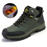 Brand Winter Snow Boots Warm Plush Men's Boots Outdoor Non-slip Hiking Boots Waterproof Men's Ankle Boots Walking Boots Size 47