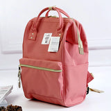 600D Oxford Women ane men Lightweight Anti theft Computer Backpack College Bag Japan brand waterproof A Ring School Backpacks