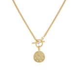 86 YORK Brand Classic Simple Metal Link Chain Collection OT Buckle Necklace for Women Fashion Jewelry
