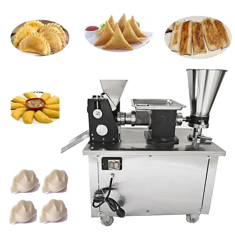 Automatic Meat Pie Maker/Half Moon Braid Dumpling Making Machine/Empanada Folding