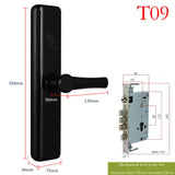 Smart Hotel Handle Lock Fingerprint Bluetooth Commercial Access Control Password RFID 13.56MHz TTLock Electronic digitalsecurity