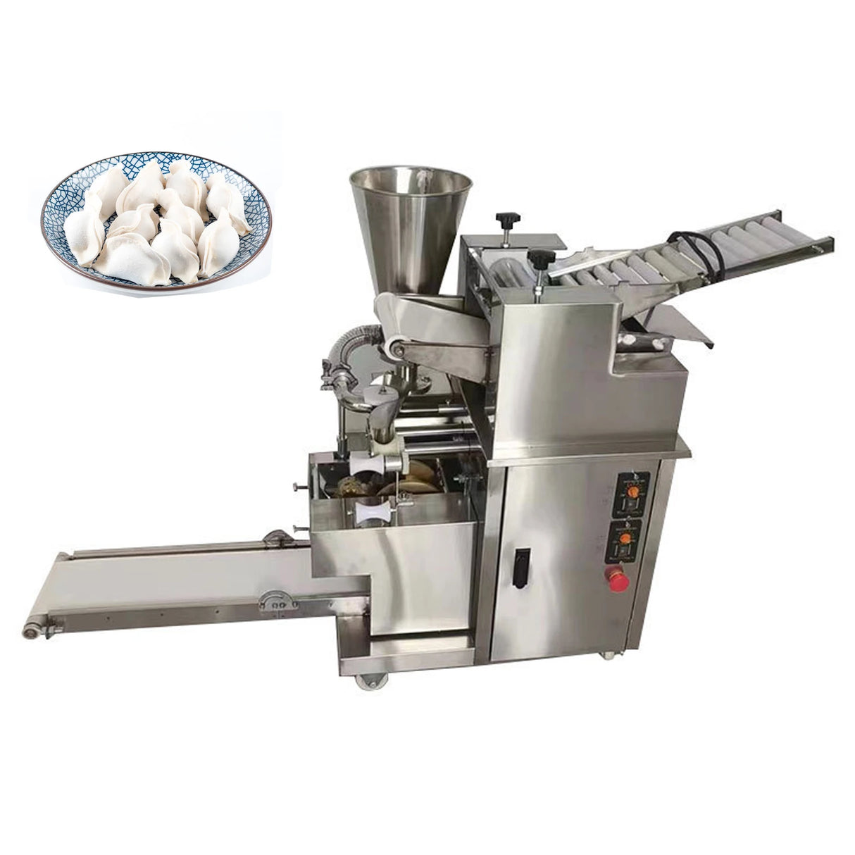 Automatic Meat Pie Maker/Half Moon Braid Dumpling Making Machine/Empanada Folding