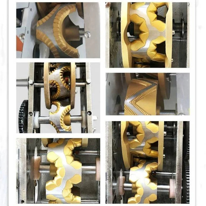 Automatic Dumpling Empanada Pie Maker Samosa Making Machine Filling Gyoza Ravioli Machine
