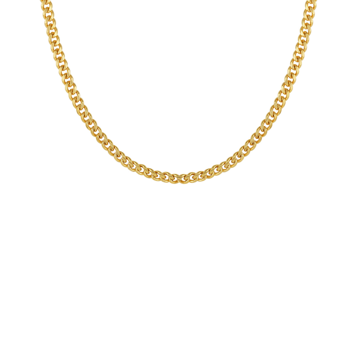 86 YORK Brand Classic Retro Simple Clavicle Chain Collarbone Light Luxury Metal Chain Necklace for Women