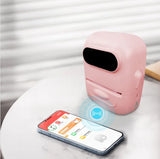 Portable P50 Thermal Label Maker Mini for Bluetooth Photo Printer Self-Adhesive Blue Stickers Impresoras 2D Stock Product