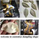 Automatic Dumpling Empanada Pie Maker Samosa Making Machine Filling Gyoza Ravioli Machine