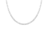 86 YORK Retro 18k Gold-plated Metal Link Chain Collection Simple Link Necklace for Women Fashion Jewelry