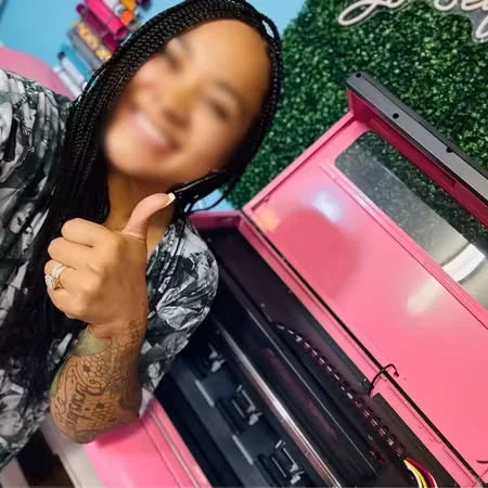 Haolic US Warehouse 13Inch DTF Clothes Printer XP600 DTF DTG Digital Printer With Oven Software A3 Pink DTF Printer for Textiles