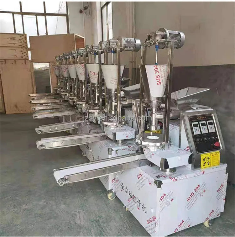 Commercial Fully Automatic Large Steamed Stuffed Bun Making Machine MultiFunction Breakfast Square Steamed Bread and Pie Maker