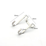 304 Stainless Steel S-Hook Balcony Portable Multifunctional Kitchen Bedroom Multifunctional Railing S Hanger Hook Wholesale