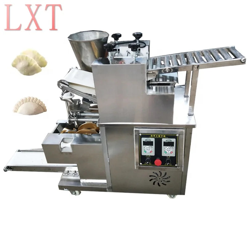 Automatic Dumpling Empanada Pie Maker Samosa Making Machine Filling Gyoza Ravioli Machine
