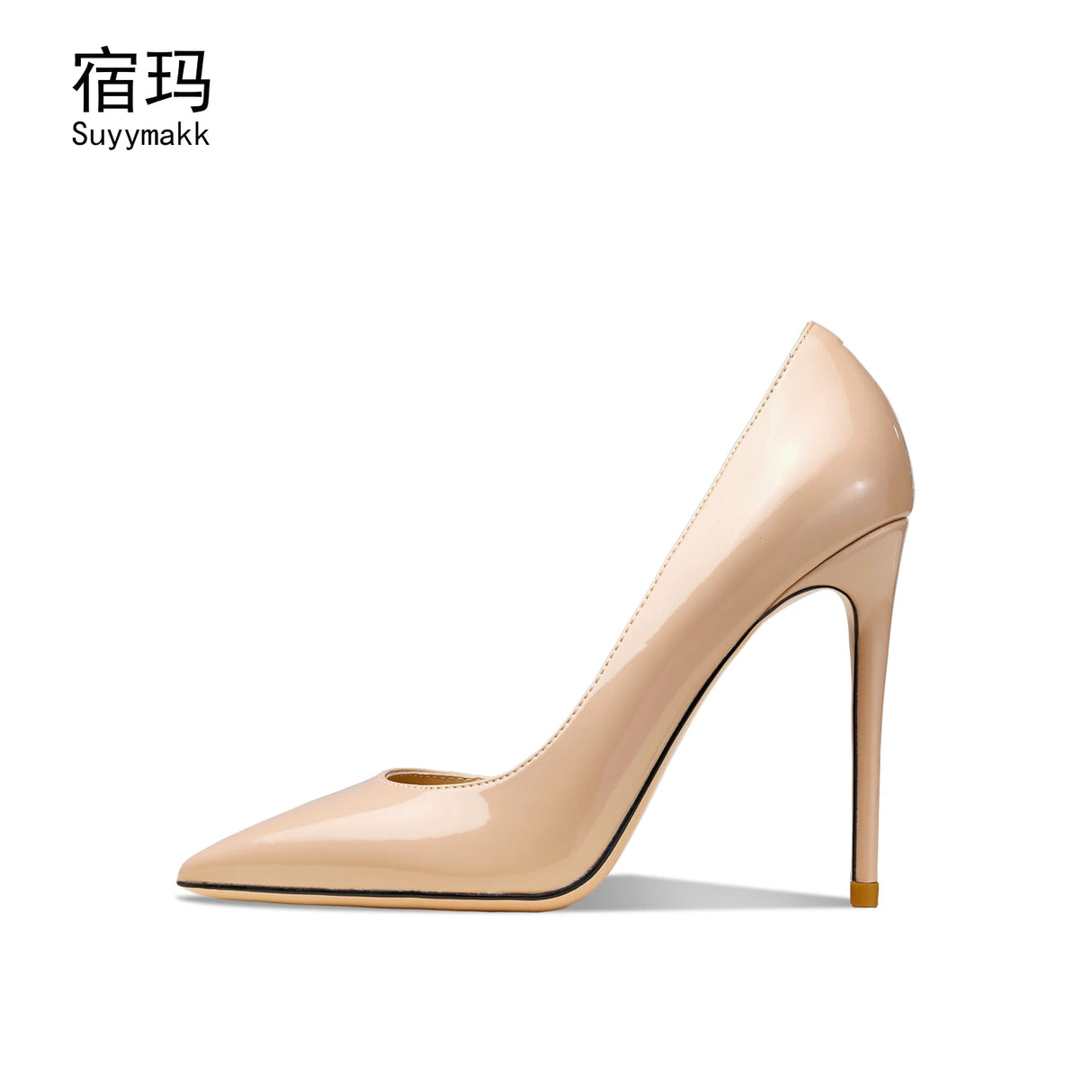 Genuine Leather Heels For Women 2024 Luxury Women's Pumps Spring High Heels Shoes Classics Pumps Fashion Pointed Toe Elegant
