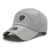 Baseball Cap For Men 2021 Quick Drying Mesh Sun Protection Summer Outdoor Casual Breathable Embroidery Hat Trucker Gorro Hombre