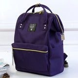 600D Oxford Women ane men Lightweight Anti theft Computer Backpack College Bag Japan brand waterproof A Ring School Backpacks