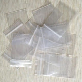 Transparent Zip lock Plastic Bags Ziplock Zip Zipped Lock Reclosable Resealable Plastic PE Poly Clear Bags Jewelry Packaging Bag