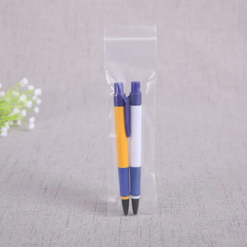 Transparent Zip lock Plastic Bags Ziplock Zip Zipped Lock Reclosable Resealable Plastic PE Poly Clear Bags Jewelry Packaging Bag