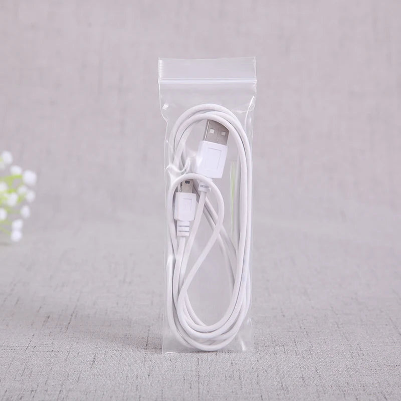 Transparent Zip lock Plastic Bags Ziplock Zip Zipped Lock Reclosable Resealable Plastic PE Poly Clear Bags Jewelry Packaging Bag