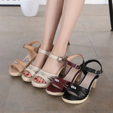 GKTINOO Brand Sandals Summer Women Shoes Sandals 2025 New fashion Rhinestone High Heel Sandals Real Leather Shoes Woman Sandals