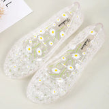 New sandals slippers crystal sandals female bird's nest Baotou breathable soft bottom home sandals  mother sandals V213