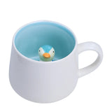 New Creative 3D Animal Ceramic Mug Mug Coffee Cup Cute Cartoon Christmas Mug Mug