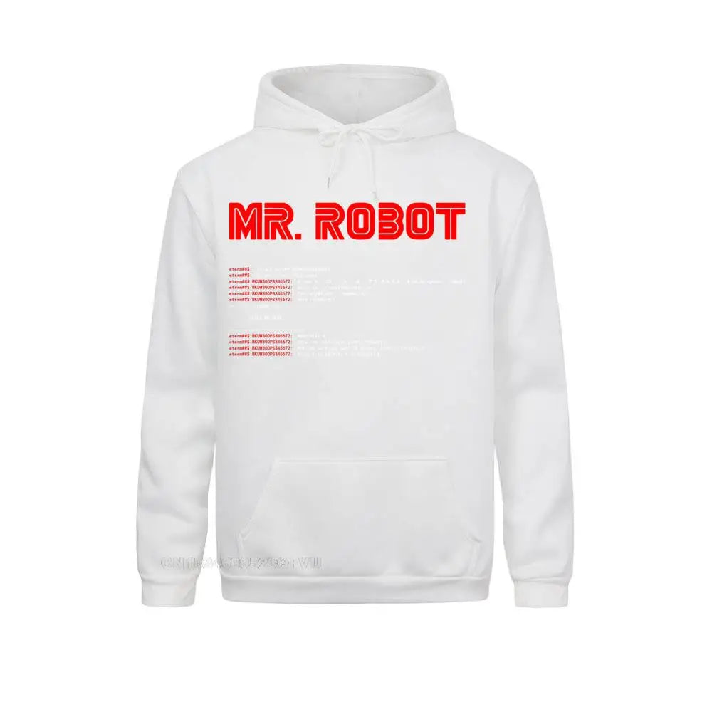 Cool Mr Robot Women Programming Programmer Developer Code Sweater For Men Crew Neck Cotton Big Size Clothes