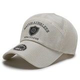 Baseball Cap For Men 2021 Quick Drying Mesh Sun Protection Summer Outdoor Casual Breathable Embroidery Hat Trucker Gorro Hombre