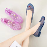 New sandals slippers crystal sandals female bird's nest Baotou breathable soft bottom home sandals  mother sandals V213