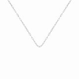 86 YORK Brand Classic Simple Green Stone Necklace Collarbone Metal Chain Necklace for Women Fashion Jewelry